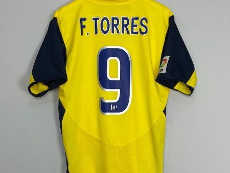 2003 04 ATLETICO MADRID TORRES #9 AWAY SHIRT (S) NIKE Hot on Sale