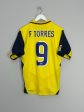 2003 04 ATLETICO MADRID TORRES #9 AWAY SHIRT (S) NIKE Hot on Sale