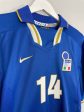 1996 97 ITALY DEL PIERO #14 HOME SHIRT (L) NIKE Online now