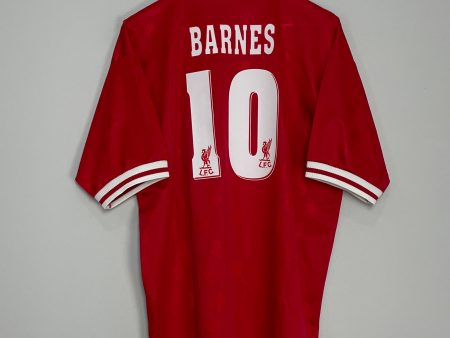 1996 98 LIVERPOOL BARNES #10 HOME SHIRT (L) REEBOK Fashion