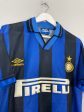 1995 96 INTER MILAN HOME SHIRT (M) UMBRO Supply