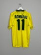 1994 96 BRAZIL ROMARIO #11 HOME SHIRT (L) UMBRO Hot on Sale