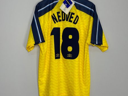 1996 98 LAZIO NEDVED #18 *BNWT* THIRD SHIRT (XL) UMBRO Sale