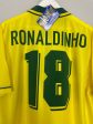 1994 96 BRAZIL RONALDINHO #18 *BNWT* HOME SHIRT (XL) UMBRO For Discount