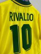 1994 96 BRAZIL RIVALDO #10 *BNWT* HOME SHIRT (L) UMBRO Online