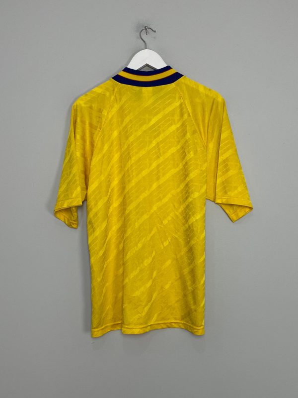 1994 95 SWEDEN HOME SHIRT (L) ADIDAS For Sale