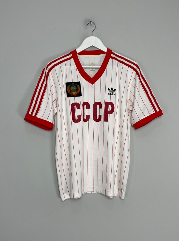 1982 83 RUSSIA *ADIDAS ORIGINALS* AWAY SHIRT (M) Online Hot Sale