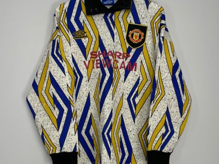 1993 95 MANCHESTER UNITED GK SHIRT (L) UMBRO on Sale