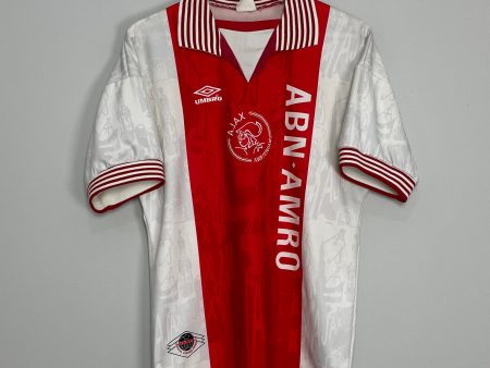 1996 97 AJAX HOME SHIRT (L) UMBRO Online Sale