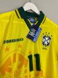 1994 96 BRAZIL ROMARIO #11 *BNWT* HOME SHIRT (M) UMBRO Cheap