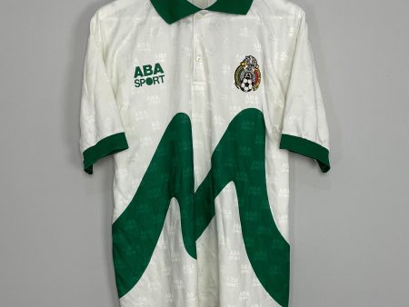 1995 MEXICO AWAY SHIRT (XL) ABA SPORT on Sale