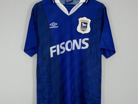 1994 95 IPSWICH TOWN HOME SHIRT (M) UMBRO Sale