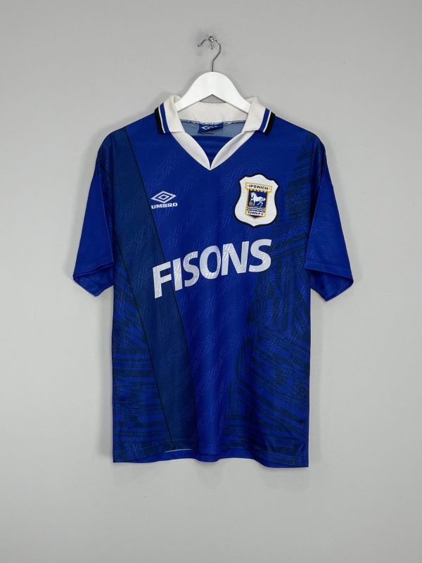 1994 95 IPSWICH TOWN HOME SHIRT (M) UMBRO Sale