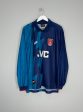 1995 96 ARSENAL BERGKAMP #10 L S AWAY SHIRT (XL) NIKE Online Hot Sale