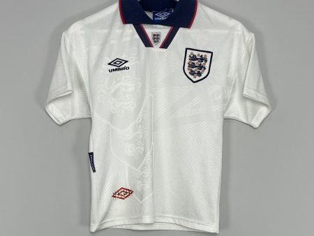 1993 95 ENGLAND HOME SHIRT (L.KIDS) UMBRO Online Hot Sale