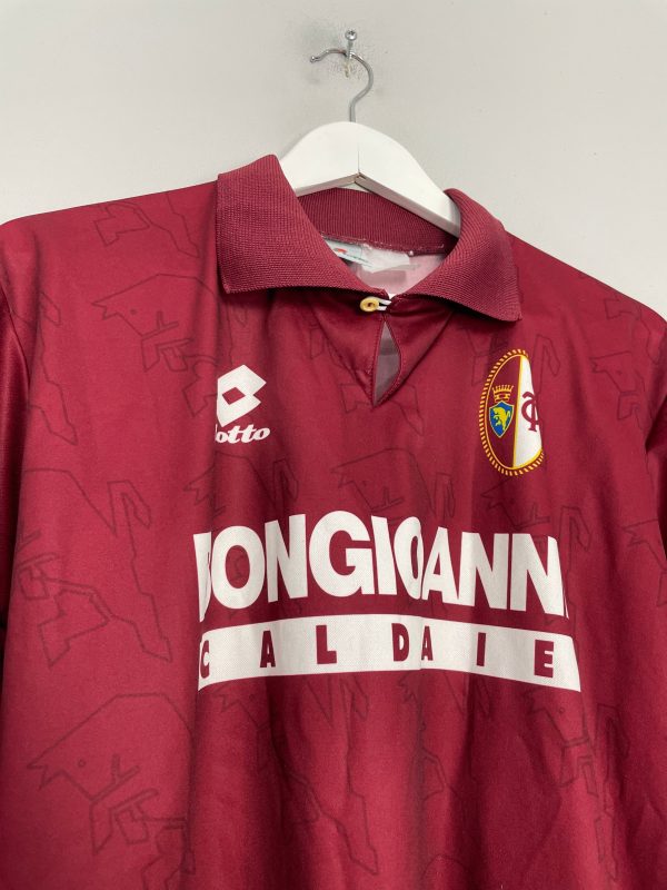 1994 95 TORINO HOME SHIRT (L) LOTTO For Cheap