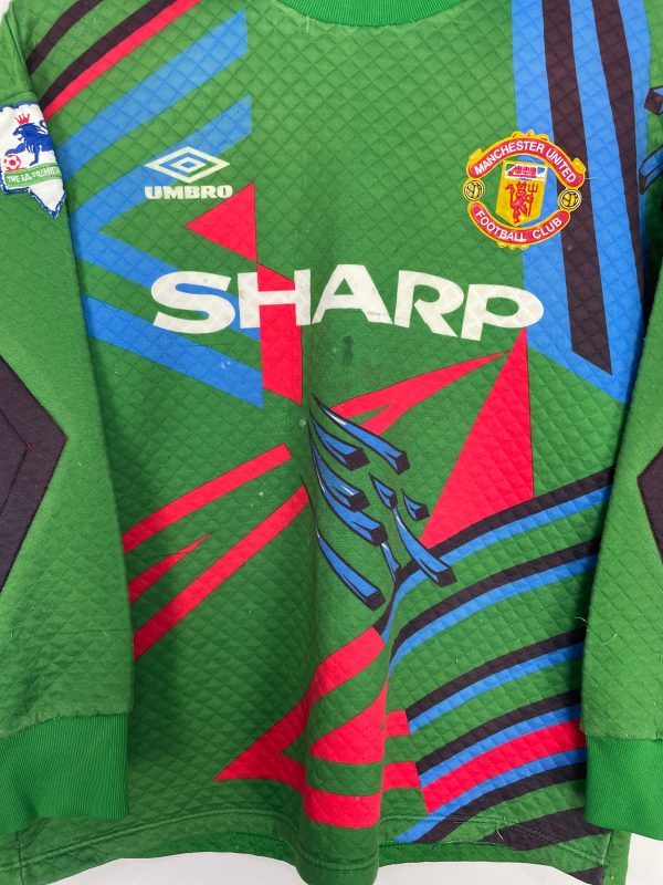 1992 93 MANCHESTER UNITED #1 GK SHIRT (S) UMBRO Discount