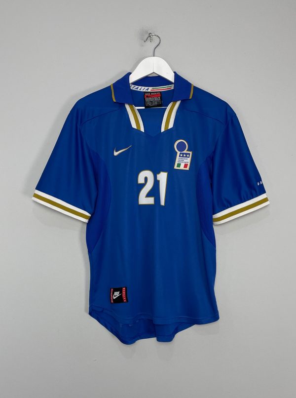 1996 97 ITALY ZOLA #21 HOME SHIRT (M) NIKE Sale