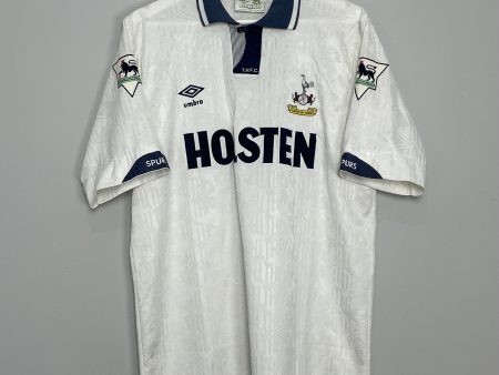 1991 93 TOTTENHAM #10 SHERINGHAM HOME SHIRT (XL) UMBRO Discount