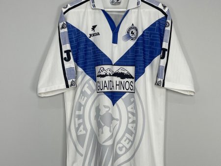 1996 97 ATLETICO CELAYA #2 HOME SHIRT (L) JOMA Sale