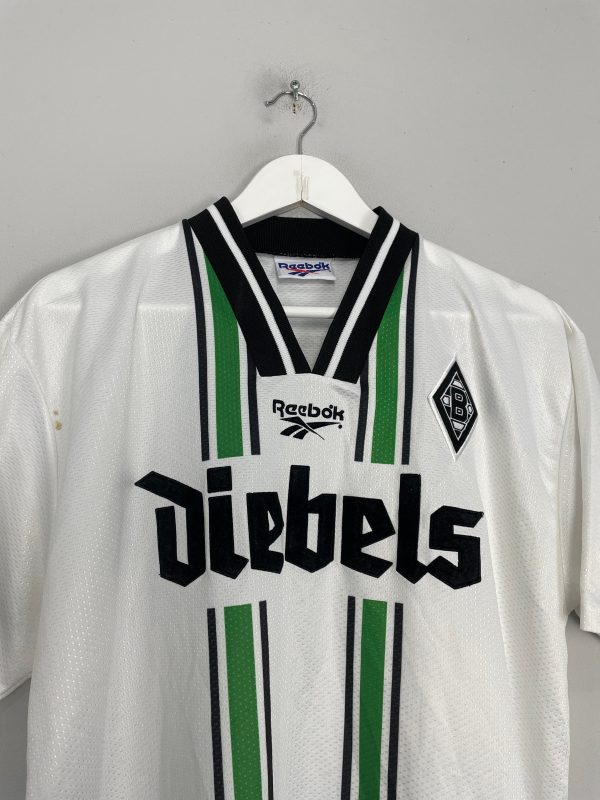 1996 97 BORUSSIA MONCHENGLADBACH HOME SHIRT (L) REEBOK on Sale