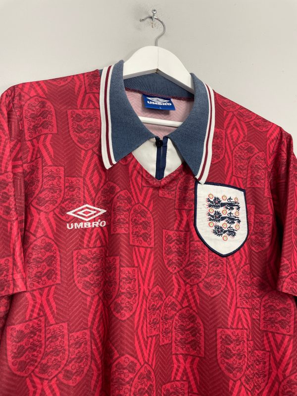 1994 95 ENGLAND AWAY SHIRT (L) UMBRO Supply