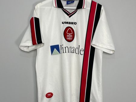 1997 00 NOTTINGHAM FOREST AWAY SHIRT (L) UMBRO Sale