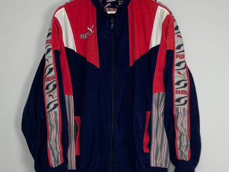 1994 95 ATLETICO MADRID TRACK JACKET (L) PUMA Hot on Sale