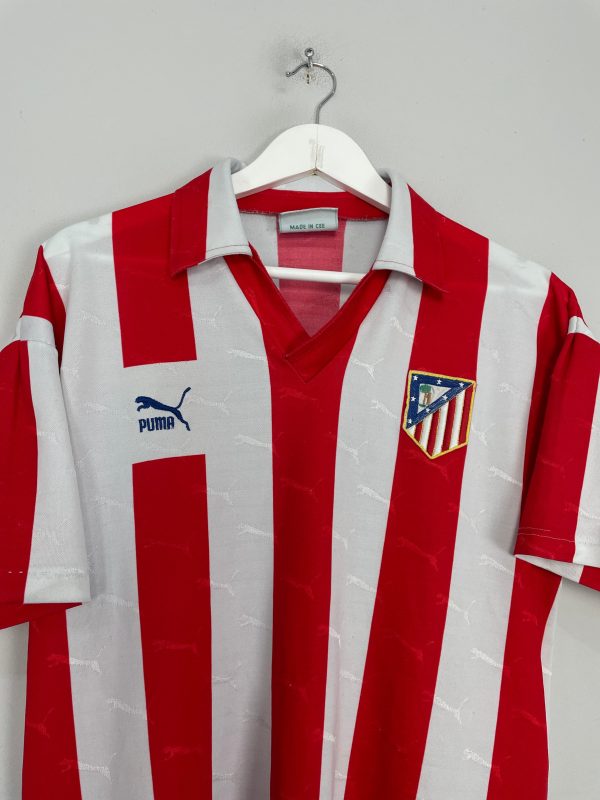 1992 93 ATLETICO MADRID HOME SHIRT (S) PUMA on Sale