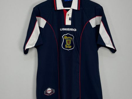 1996 98 SCOTLAND HOME SHIRT (M) UMBRO Sale