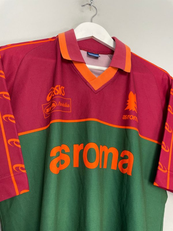 1995 96 ROMA TRAINING SHIRT (M) ASICS Sale