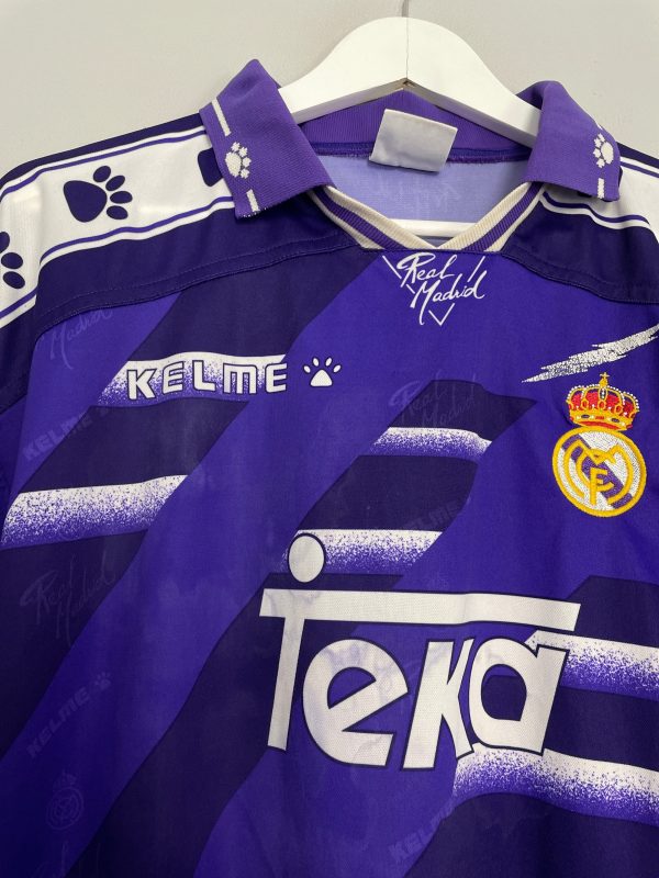 1995 97 REAL MADRID #10 (LAUDRUP) AWAY SHIRT (L) KELME Online now