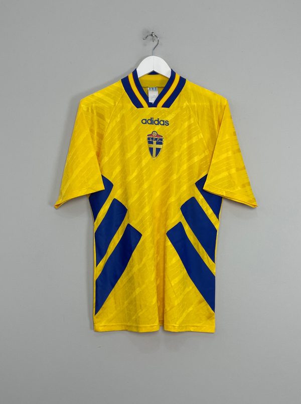 1994 95 SWEDEN HOME SHIRT (M) ADIDAS Online Sale