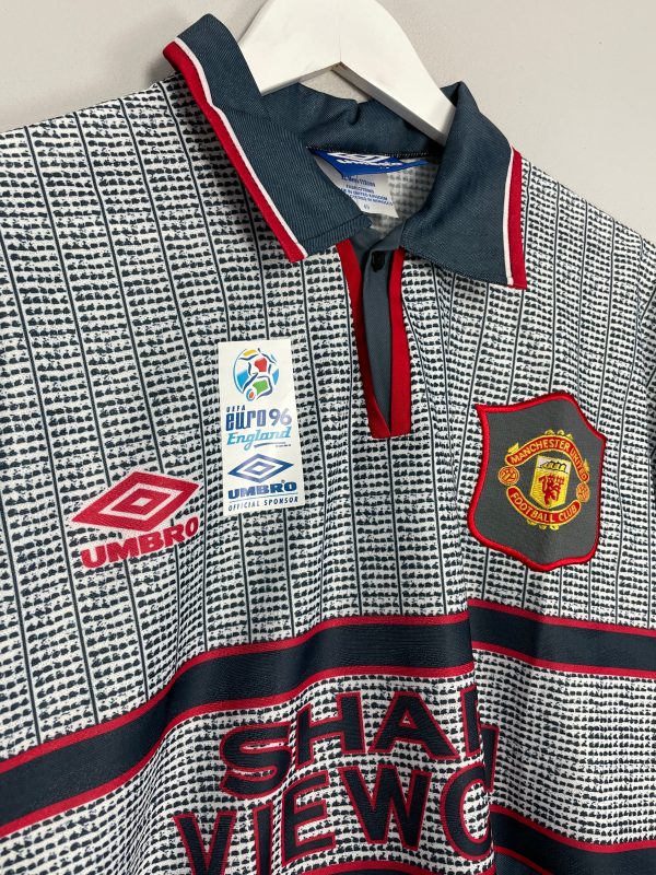 1995 96 MANCHESTER UNITED CANTONA #7 *BNWT* AWAY SHIRT (XL) UMBRO Online