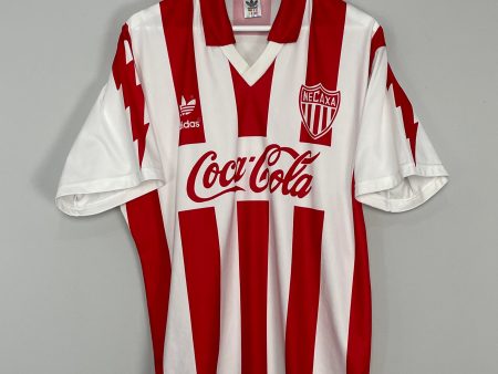 1994 95 NECAXA HOME SHIRT (L) ADIDAS For Sale