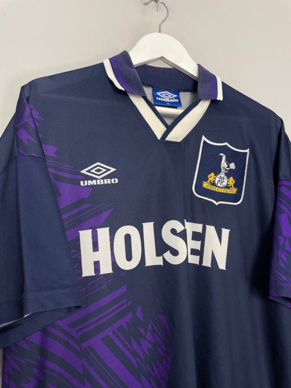 1994 95 TOTTENHAM AWAY SHIRT (XL) UMBRO Fashion