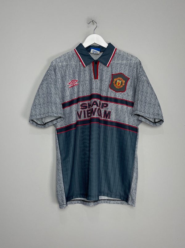 1995 96 MANCHESTER UNITED CANTONA #7 AWAY SHIRT (L) UMBRO Online