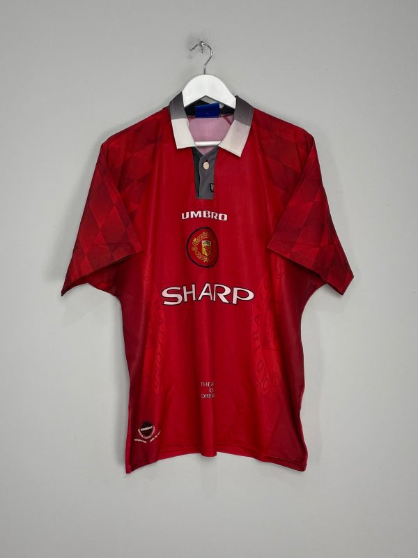 1996 97 MANCHESTER UNITED SOLSKJAER #20 HOME SHIRT (L) UMBRO Discount