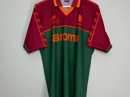 1995 96 ROMA TRAINING SHIRT (M) ASICS Sale