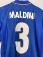 1996 97 ITALY MALDINI #3 HOME SHIRT (M) NIKE Fashion