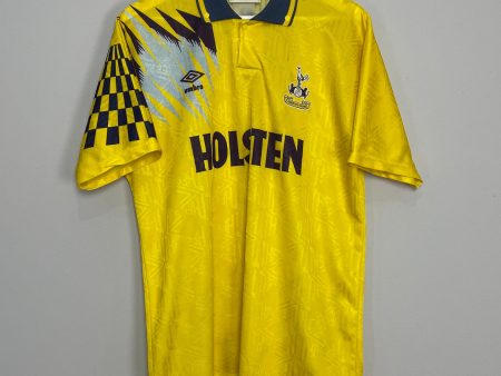 1991 95 TOTTENHAM AWAY SHIRT (L) UMBRO Sale