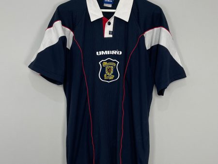 1996 98 SCOTLAND HOME SHIRT (XL) UMBRO Fashion